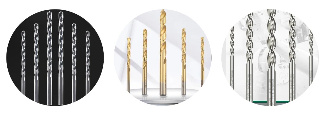 Fully Ground Twist Drill Bit-Round Shank with Bright appearance