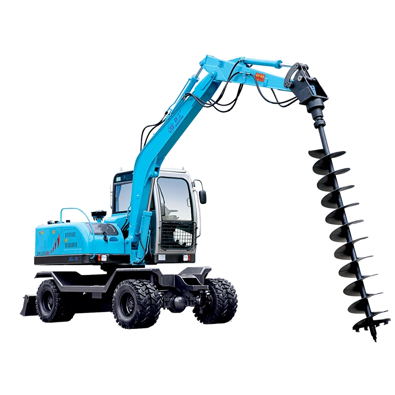 Easy to Use Land Tree Planting Hole Digger Post Hole Digging Machines Hydraulic Ground Hole Drill